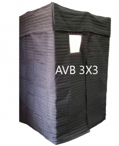 Acoustic Vocal Booth 3 x 3 (AVB 33)