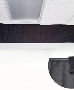ceiling sound baffle office acoustic treatment-Close up
