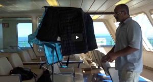 Making use of every moment – Voice Over recording on a Ferry