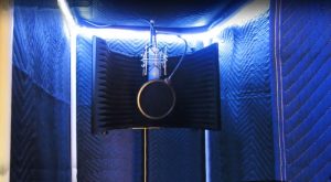 Vocalbooth-PVC Frame and acoustic shield