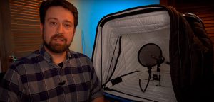 How to setup Portable Vocal Booth for Video Narration