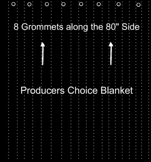 Acoustic Sound Blankets Producer's Choice: Size 80 x 80