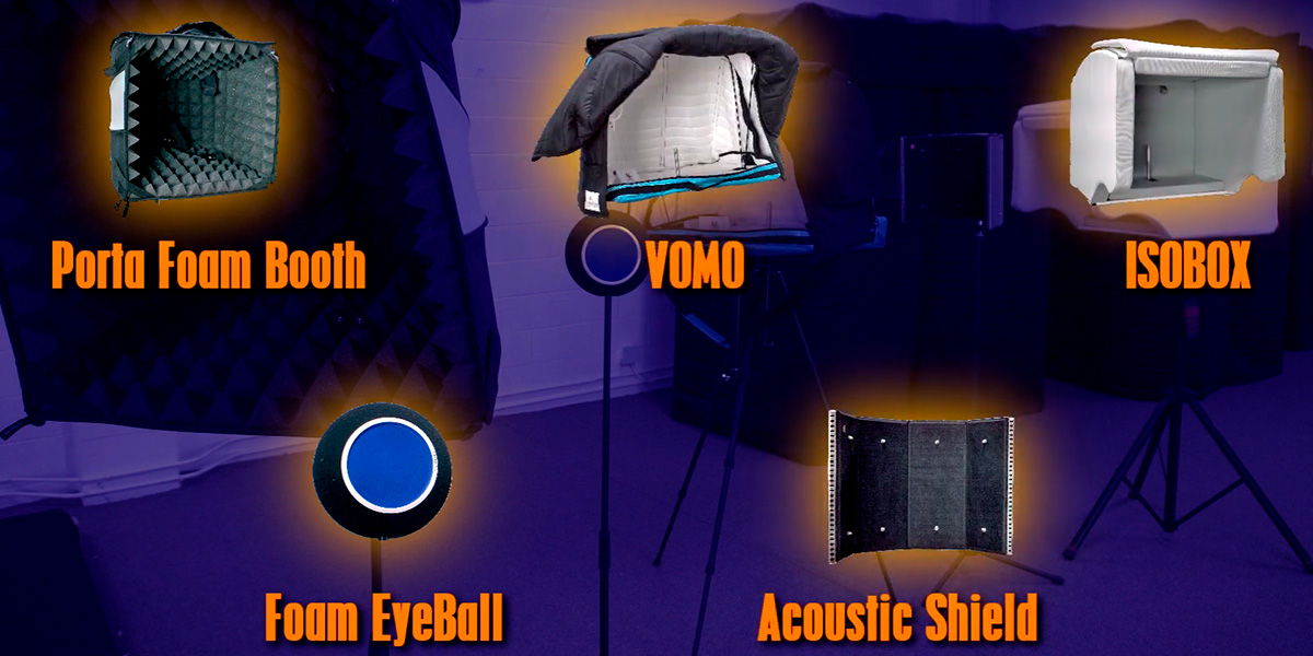 Portable Vocal Booths Comparison: what can it fit inside?