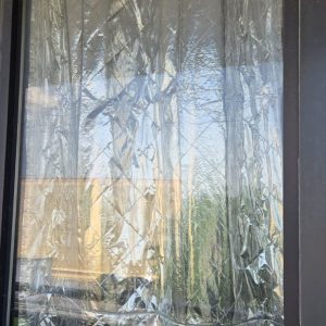 Acoustic Sun Reflective curtain - View From Outside