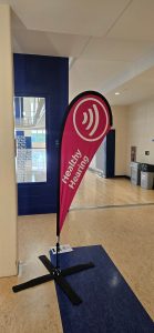 Audiology hearing tests were done in Soundproofed Vocal Booths provided by Vocal Booth To Go