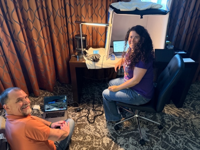 Professional audio recording in FAV vocal booth from Vocal Booth To Go USA