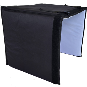portable vocal booth. Foldable. Hylander acoustic voice over booth